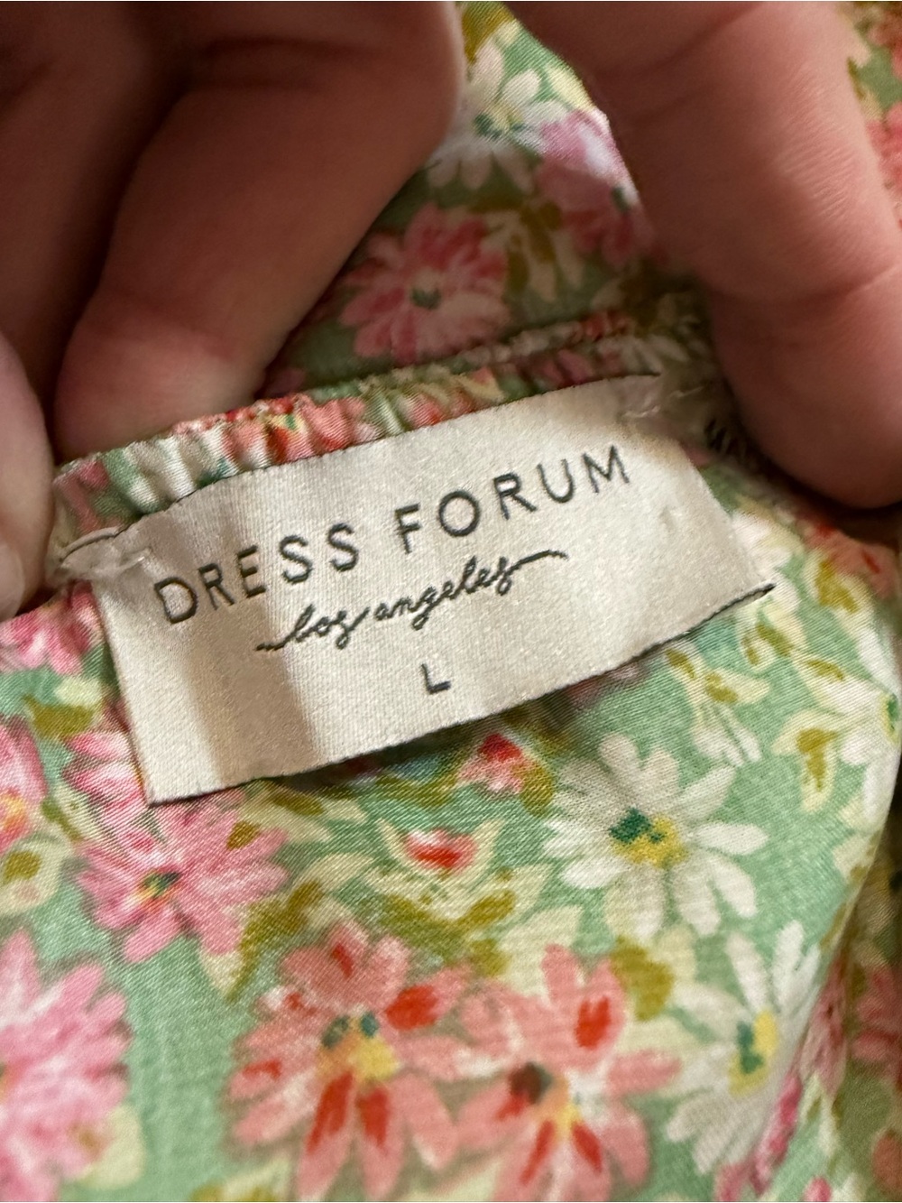 Floral Ruffle Cami Crop Top - Picture 3 of 3